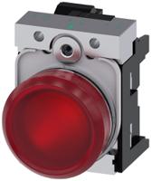 3su1152-6aa20-3aa0 Siemens, SIRIUS ACT 3SU11, Panel Mount Red LED Indicator, 22mm Cutout, Round, 24V ac/dc