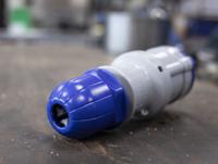 3131643 Scame IP44 Blue Cable Mount 2P + E Industrial Power Socket, Rated At 16A, 230 V