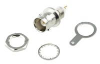 b6351b1-nd3g-50 Amphenol RF, Jack Panel Mount BNC Connector, 50Ω, Solder Termination, Straight Body