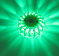 nspulsarpro-g Nightsearcher Pulsar Series Green Multiple Effect Beacon, 3.7 V, Magnetic Mount, LED Bulb