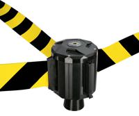 217-5262 RS PRO Black & Yellow ABS Strap Reel, Yellow/Black Tape