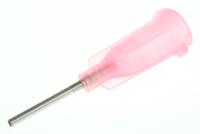 kds1812p Kahnetics Pink Straight Dispensing Tip, 18 Gauge