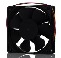 144-4132 RS PRO Axial Fan, 24 V dc, DC Operation, 181.8m³/h, 5.28W, 220mA Max, 120 x 120 x 32mm