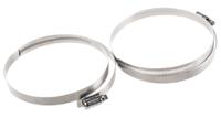 htm240p HI-TORQUE Stainless Steel Slotted Hex Worm Drive, 16mm Band Width, 210 → 240mm ID