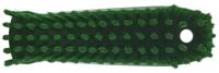 35872 Vikan Medium Bristle Green Scrubbing Brush, 20mm bristle length, Polyester bristle material