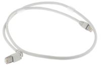 1248280010 Weidmuller, 1m Cat6, Grey RJ45 to Male RJ45 Male, S/FTP Shielded, Terminated LSZH Sheath