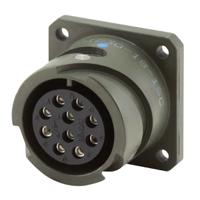 ms3102e18-11p Amphenol Industrial, MS-E 5 Way MIL Spec Circular Connector Plug, Socket Contacts,Shell Size 18, Quick Coupling