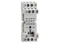 hr6xs42 Lovato HR SERIES 230V ac DIN Rail Relay Socket, for use with HR SERIES