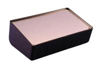 1595cbk Hammond Plastic General Purpose Enclosure, 3.78 x 6.35 x 2.28in
