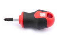 182-9708 RS PRO Pozidriv Stubby Screwdriver, PZ1 Tip, 25 mm Blade, 85 mm Overall