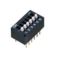 ces-0602mc Nidec Components Through Hole Slide Switch SPST 100 mA Slide