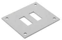 397-1674 RS PRO Miniature Thermocouple Panel for Use with Up To 2 Fascia Sockets, RoHS Standard