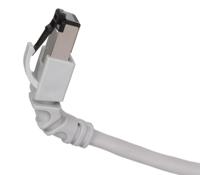 1233160010 Weidmuller, 1m Cat6, Grey RJ45 to Male RJ45 Male, S/FTP Shielded, Terminated LSZH Sheath
