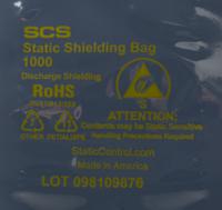 10024 SCS Static Shielding Bag 51mm(W)x 102mm(L)