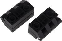 702-7838 RS PRO Nylon Butt Hinge, Screw Fixing, 48mm x 48mm x 10.5mm