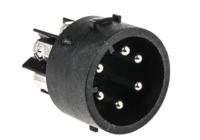sa3243 Bulgin Male Connector Insert 6 Way for use with Mini Buccaneer Connector