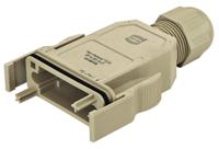 09140010421 HARTING Han-Modular Heavy Duty Power Connector Hood, Straight