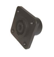 208-0630 RS PRO Panel Mount Loudspeaker Connector Socket, 4 Way, 20A, Push In Termination