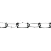 254-9957 RS PRO Zinc Steel Chain Link, 10m Length