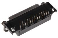 a-df-25-akg-t1 ASSMANN WSW A-DF 25 Way Right Angle Through Hole D-sub Connector Socket, 2.77mm Pitch, with 4-40 UNC Screwlocks