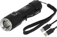 1173750005 brennenstuhl LED LED Torch Black - Rechargeable 400 lm, 29 mm