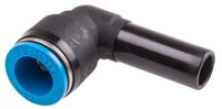qsl-12-12 Festo QS Series Elbow Threaded Adaptor, R 1/2 Male to Push In 12 mm, Threaded-to-Tube Connection Style, 153054