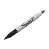 1985877 Sharpie Twin Tip Black Marker Pen
