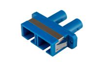 536-7645 RS PRO ST to SC Single Mode Duplex Fibre Optic Adapter, 0.1dB Insertion Loss