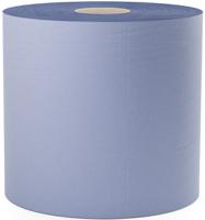 c2b156f RS PRO Rolled Blue Paper Towel, 150 m x 168mm, 2-Ply, 375 Sheets