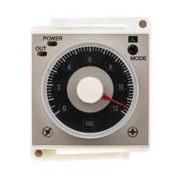 179-2915 RS PRO Panel Mount Timer Relay, 100 → 125 V dc, 100 → 240V ac, 2-Contact, 0.1 s → 300h, DPDT