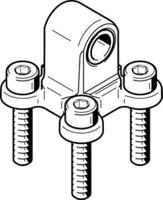 sncl-25 Festo Flange SNCL-25, To Fit 25mm Bore Size