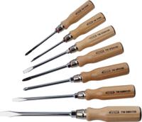 tw-j7 SAM Phillips; Pozidriv; Slotted Screwdriver Set, 7-Piece