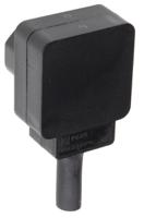 px0685 Bulgin C14 Right Angle Cable Mount IEC Connector Male, 10A, 250 V