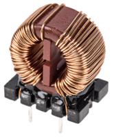 744824310 Wurth 10 mH ±30% Leaded Inductor, 3A Idc, 105mΩ Rdc, WE-CMB