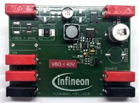 demoboardtle83862eltobo1 Infineon DEMOBOARD TLE8386-2EL Evaluation Board for TLE8386-2EL for Cluster Instruments, Navigation Units, Dashboard,
