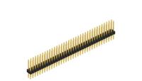 sl-2-104-72-g Fischer Elektronik SL Series Straight Through Hole PCB Connector, 72 Contact(s), 2.54 mm Pitch, 2 Row, Unshrouded