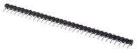 sib-132-s001-95 E-TEC SIB Series Straight Through Hole Mount PCB Socket, 32-Contact, 1-Row, 2.54mm Pitch, Solder Termination