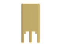 5-1814400-2 TE Connectivity 5-1814400 Series Socket Board Mount Coaxial PCB Connector, Solder, Through Hole Termination, Right