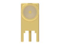 5-1814400-2 TE Connectivity 5-1814400 Series Socket Board Mount Coaxial PCB Connector, Solder, Through Hole Termination, Right