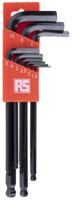 541-7324 RS PRO 33 piece L Shape Imperial, Metric Hex Key Set, 1.5 → 10mm