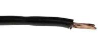 225-2150 RS PRO Black 1.5mm² Hook Up Wire, 16 AWG, 30/0.2 mm, 305m, PVC TI3 Insulation