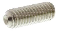 137-843 Plain Stainless Steel Hex Socket Set M6 x 16mm Grub Screw