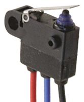 d2hw-c213m Omron Hinge Lever Micro Switch, Pre-wired Terminal, 2 A @ 12 V dc, SPST, IP67