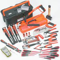 478-1309 Bahco 31 Piece Electrician Tool Kit with Box, Yes
