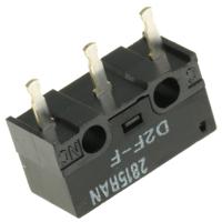d2ff Omron Pin Plunger Micro Switch, PCB Terminal, 1 A @ 125 V ac, SPDT, IP40