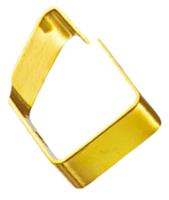 331221602040 , Contact Finger of Gold Plated Beryllium Copper With Mounting Screw 6mm x 2mm x 4mm