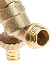 784-5728 RS PRO Brass Twist Handle Bib Tap, 1/2in
