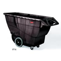 fg9t1600bla Rubbermaid Commercial Products Plastic Tilt Truck Trolley, 1797.1 x 850.9mm, 2100lb Load
