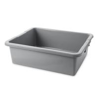 fg335100gray Rubbermaid Commercial Products 28.9L Grey Polyethylene Storage Box, 17.78cm x 43.51cm x 54.61cm