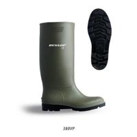 380vp39 Dunlop Green Unisex Safety Wellingtons, UK 6, EU 39